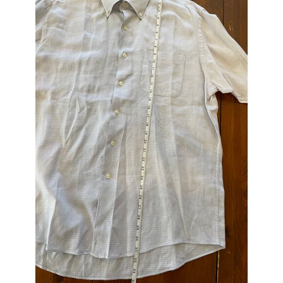 Vtg Joseph & Feiss All Cotton 16 32/33 Polo LongSleeve ButtonDownMade in Korea - Picture 6 of 9